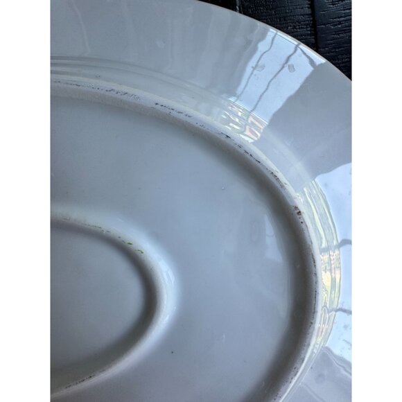 Vintage Bombay Company Blue & White Ceramic Soup Tureen with Matching Platter - Picture 13 of 16